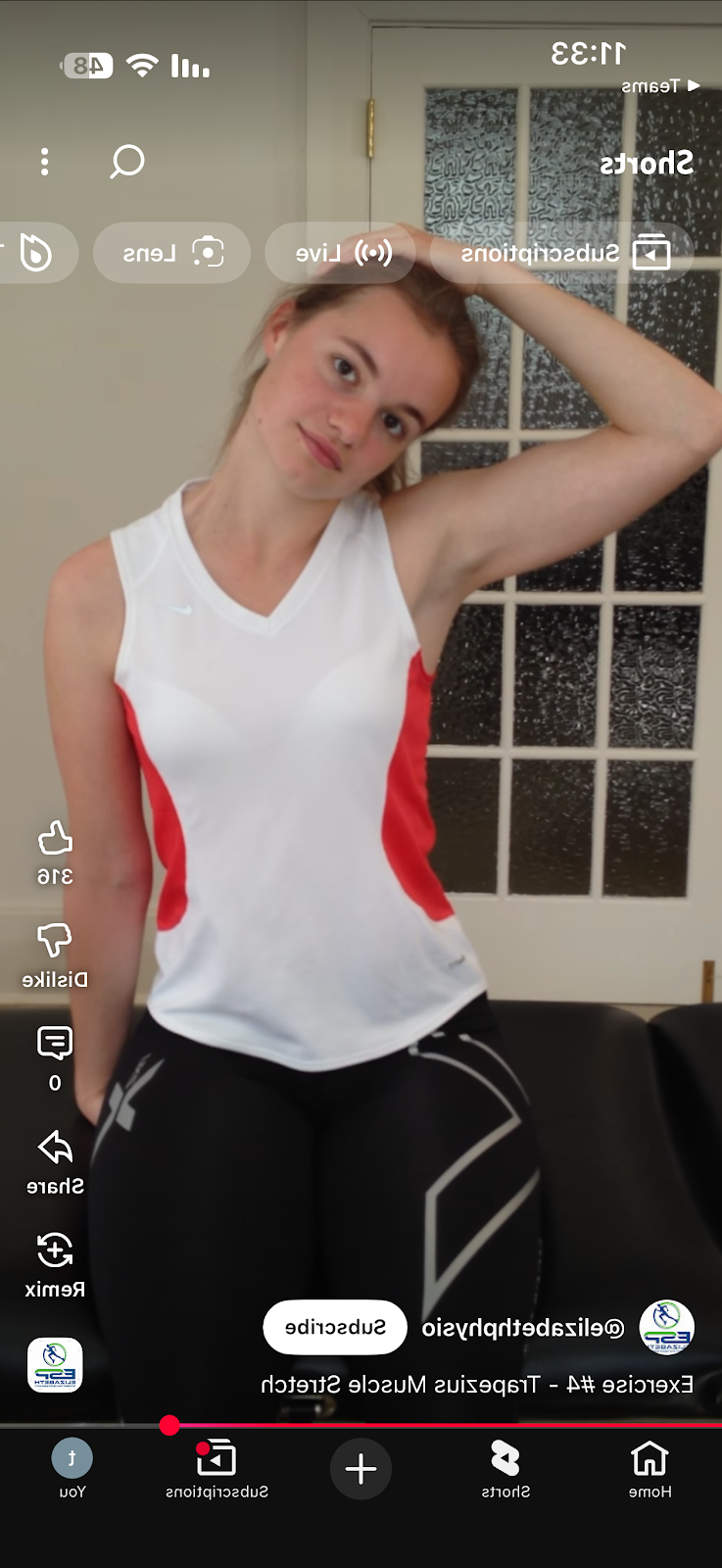 RIGHT UPPER TRAPEZIUS STRETCH