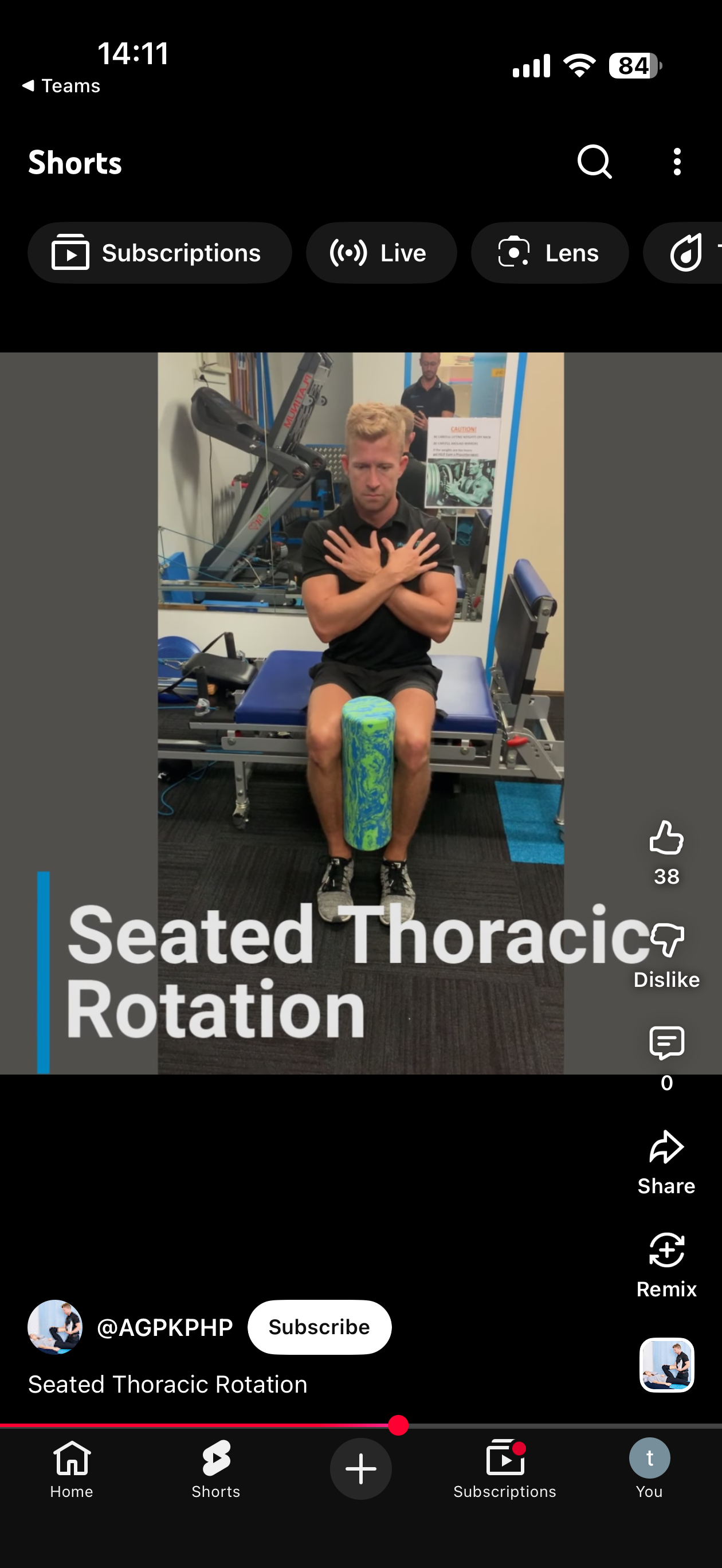 Return to Center end