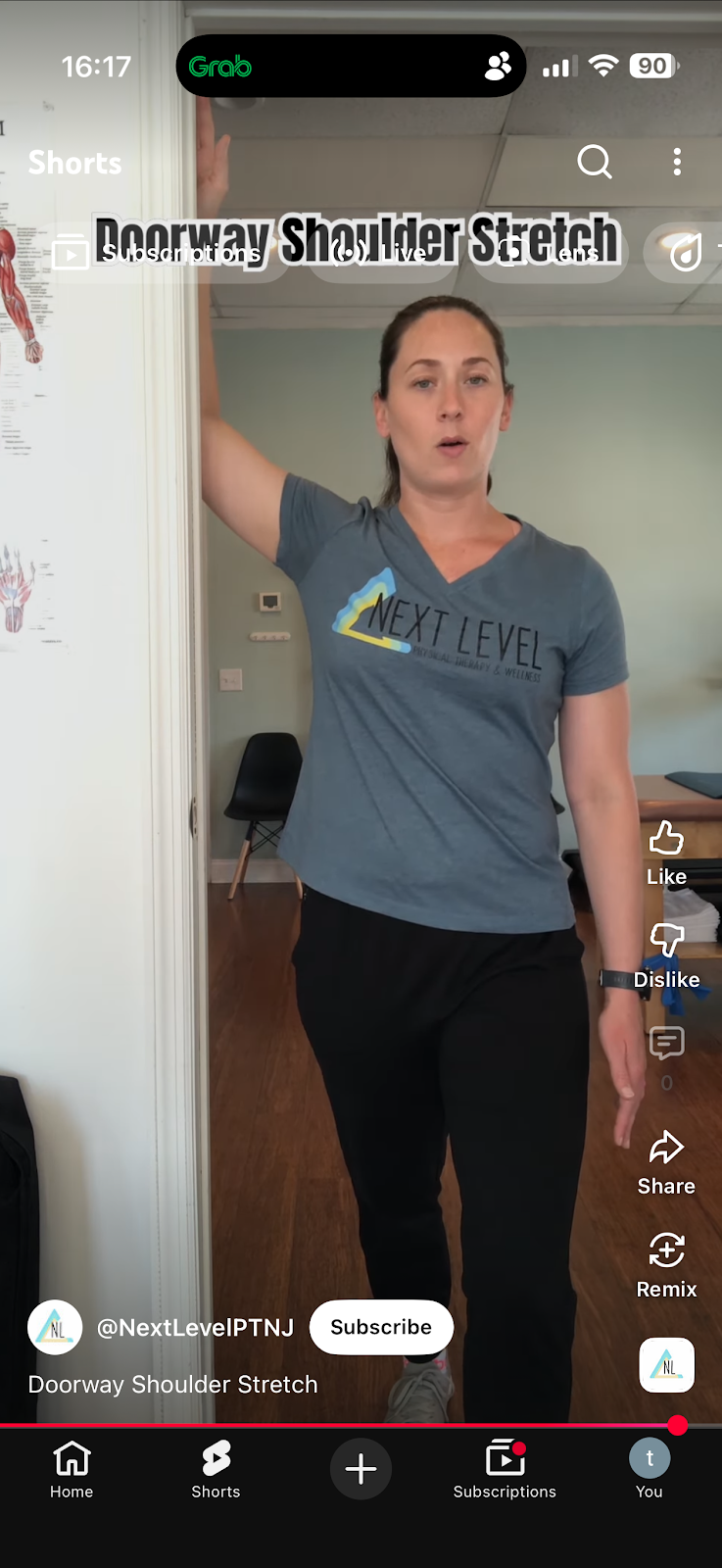 ROTATE RIGHT & HOLD 30 SECONDS