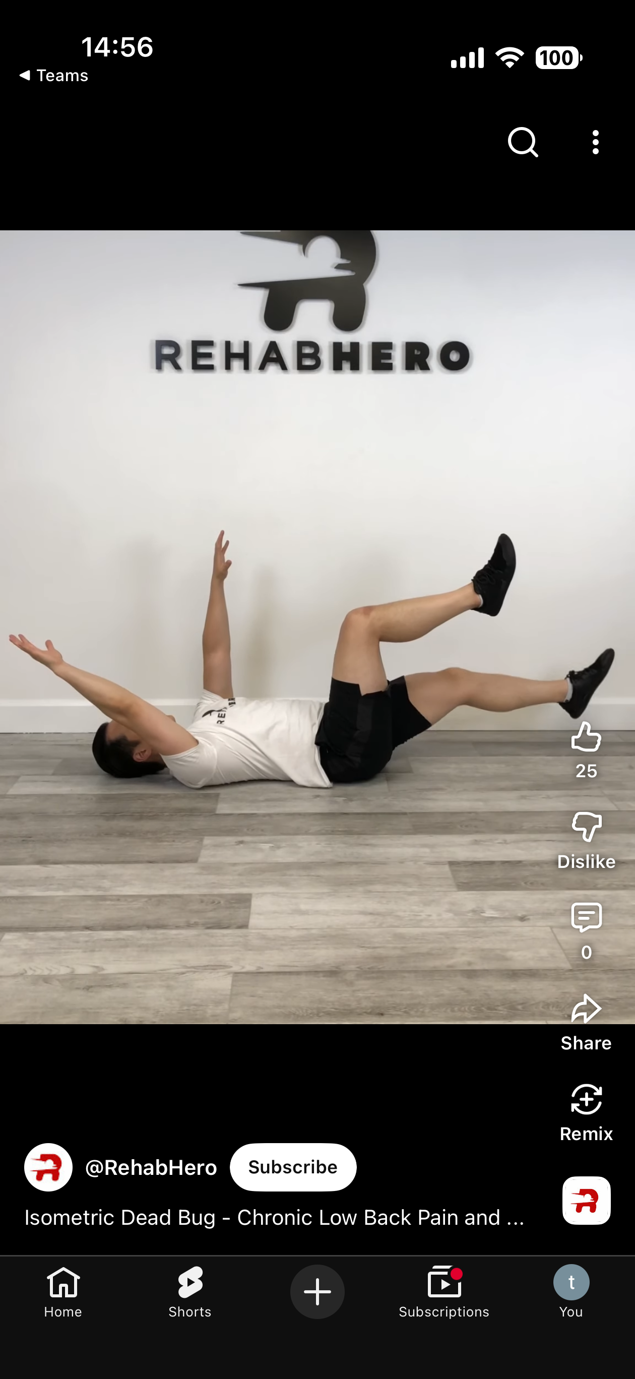 Opposite Limb Extension