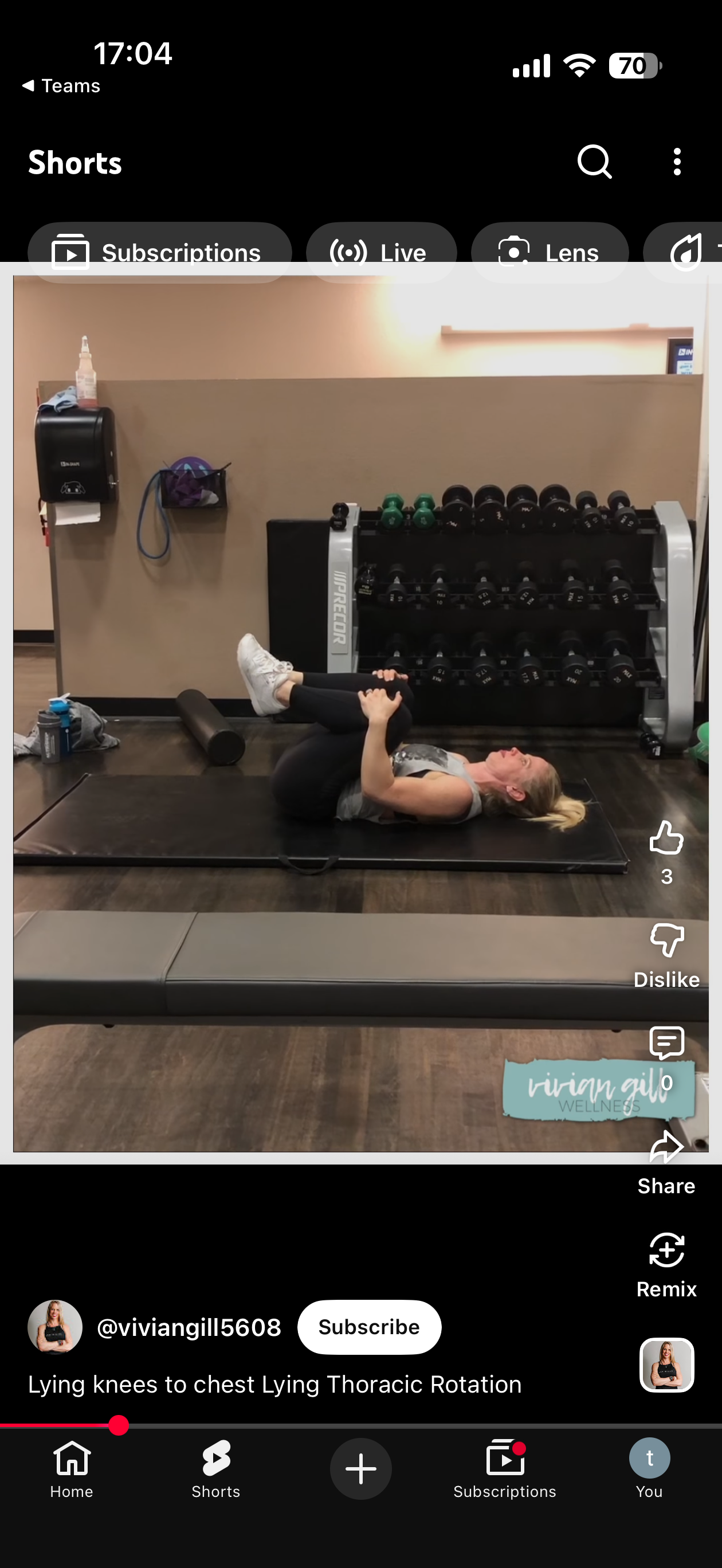 Pull Both Knees to Chest