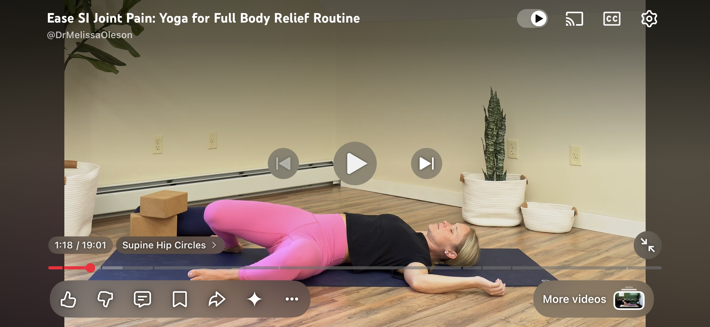 Perform Lateral Knee Tilts - LEFT