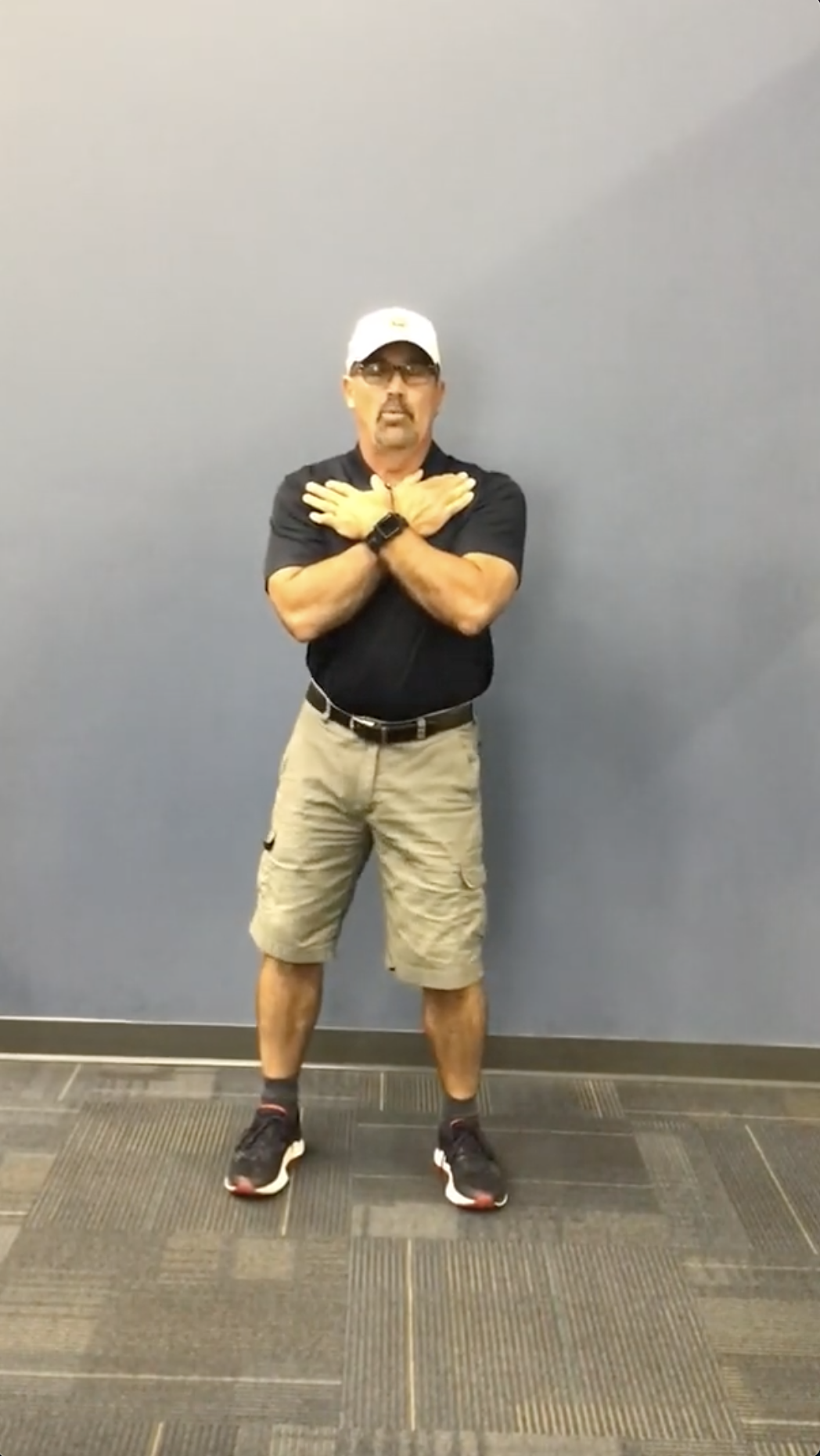 Rotate pelvis to right side